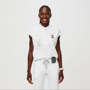 Figs S Rafaela in Optic White